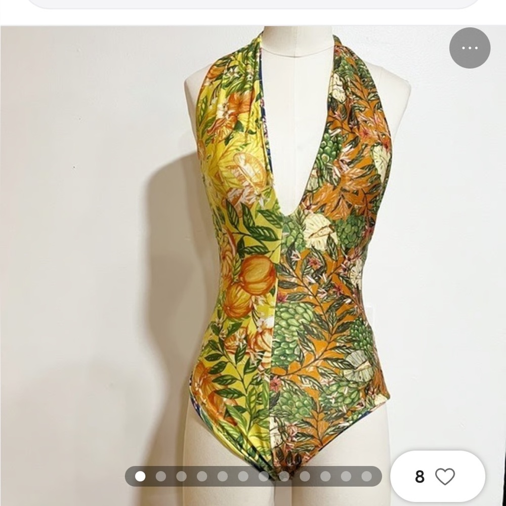 Farm Rio Caphrinia one piece reversible suit